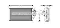 Радиатор отопителя PEUGEOT: 307 (3A/C) 1.4 HDi/1.6