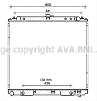 Chlodnica, uklad chlodzenia silnika