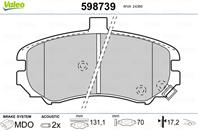 Колодки тормозные