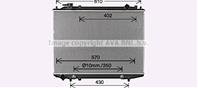 Fd2664 ava, radiator: ford usa ranger (1998) 2.5 di, китай