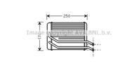 Ava hy6118_радиатор печки! hyundai santafe 2.0/2.