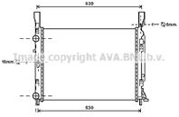 Радиатор двигателя
