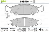 Колодки тормозные JEEP: Grand Cherokee (200