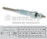 Свеча накаливания J5712008 от фирмы NIPPARTS