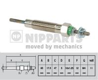 Свеча накаливания J5715004 от компании NIPPARTS