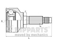 NIPPARTS N2828128 ШРУС SUZUKI SWIFT III 1.6/SX4 (GY) 1.5 06-
