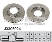 Диск тормозной J3305024