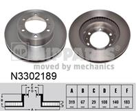 Диск тормозной TOYOTA LAND CRUISER 150 10- передний