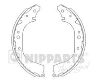Барабанные тормозные колодки J3502005 от компании NIPPARTS