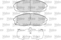 ТОРМ. КОЛОДКИ KIA CARNIVAL II ПЕРЕД.