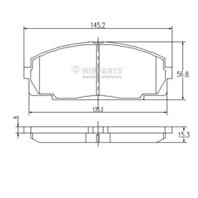 Колодки торм.пер. Колодки торм.пер.