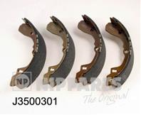 Барабанные тормозные колодки задние J3500301 от фирмы NIPPARTS
