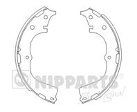 Барабанные тормозные колодки J3502046 от фирмы NIPPARTS