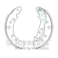 NIPPARTS N3502091 Колодки торм.бар.TOYOTA YARIS 06-