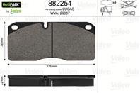 Колодки тормозные 29067 iveco eurocargo (tector)