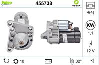 Vl455738_стартер! 1.1kw renault clio/kangoo 1.4/1