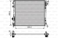 Радиатор двигателя