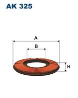 Ak 325 фильтр воздушный! mazda 323 1.3 16v 89-94