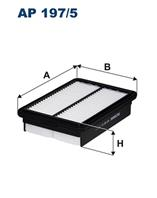 Filtr powietrza hyundai elantra  i30  kona kia ceed 1.0-1.6d 10.15-