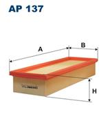 AP 137_фильтр воздушный! Renault Trafic 2.1D 80-9