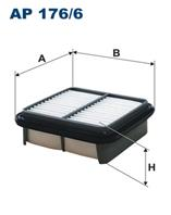 AP 176/6_фильтр воздушный! Suzuki Alto 1.0/Capuchino 0.7 92&gt