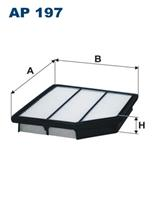 AP 197_фильтр воздушный!Hyundai ix55 3.0CRDI 08&gt