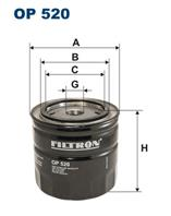 FILTRON OP 520 Фильтр масляный LADA 01-07/NIVA 1200-1700/FIAT 124 1.4-1.8 &gt75