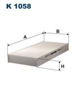 CU2642 Фильтр салона Renau Twingo 96-