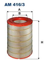 AM 416/3_фильтр воздушный ! H468 D309 Volvo FH12