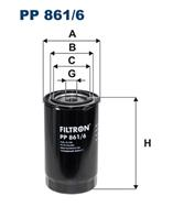 FILTRON PP 861/6 Фильтр топливный DAF/IVECO/KAMAZ