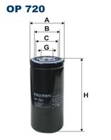 Фильтр масляный op720