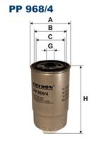 [pp968/4] filtron фильтр топливный