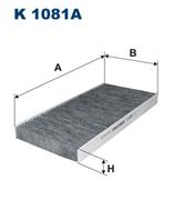 FILTRON K 1081A Фильтр салона OPEL VECTRA C угольный