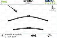 Комплект щеток стеклоочистителя