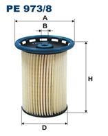 FILTRON PE 973/8 Фильтр топливный VW TOUAREG/PORSCHE CAYENNE 3.0D/4.2D 10-