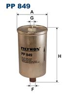 [PP849] Filtron Фильтр топливный