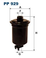 Фильтр Топливный Mitsubishi Colt 1.5/1.6  90-