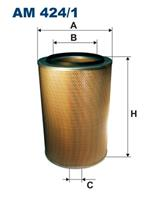 LX674 Фильтр возд._MB 1840/1844/1850/1853/2044/205