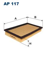 AP 117_фильтр воздушный! Mazda 626 2.5i 92-97 AP 117_фильтр воздушный! Mazda 626 2.5i 92-97