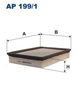 Фильтр возд.GENERAL MOTORS