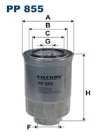 FILTRON PP 855 Фильтр топливный TOYOTA LAND CRUISER 70/80 2.4D-4.2D/MAZDA B-SERIE 2.0D-2.5D