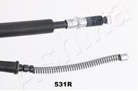 Трос ручного тормоза