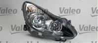VL043380_фара правая! электр. чёрная Opel Corsa D 06&gt
