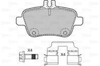 Колодки тормозные MERCEDES CLASS A зад