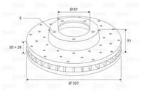 Диск тормозной MERCEDES W176/246/CLA 14- перед x1