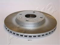 Диск тормозной передний вентилируемый