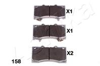 Колодкие тормозные перед. NISSAN PATROL (Y62) 5.6