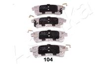 Колодкие тормозные зад. NISSAN PATROL (Y62) 5.6