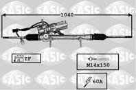 SAS7170029_рейка рулевая! с г/у Citroen C2/C3 1.1/1.4/1.4HDi/1.6HDi 02&gt