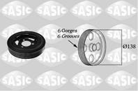 Sas2156025_шкив коленвала! citroen c3/c4/c5/berli